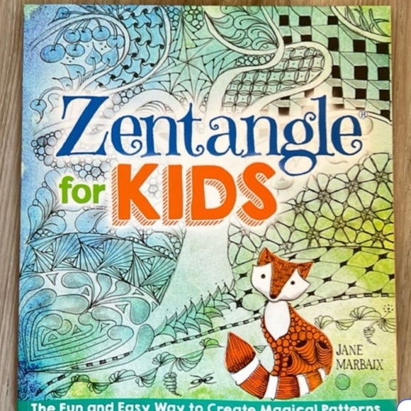 Zentangle for Kids Art Book - Picture 1 of 6